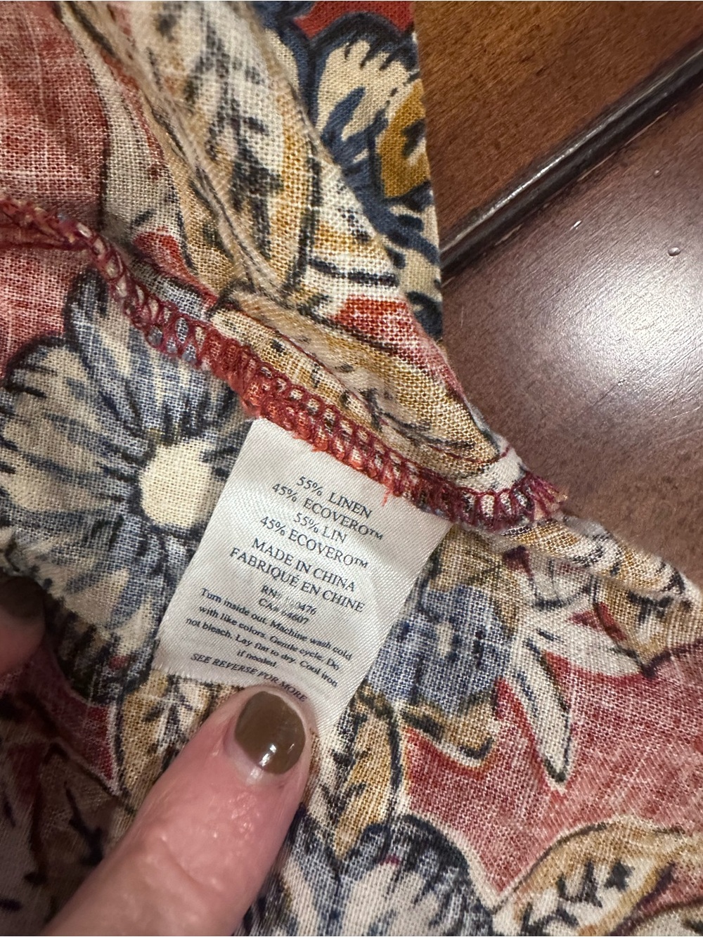 Faherty Fall Dress - Picture 6 of 11